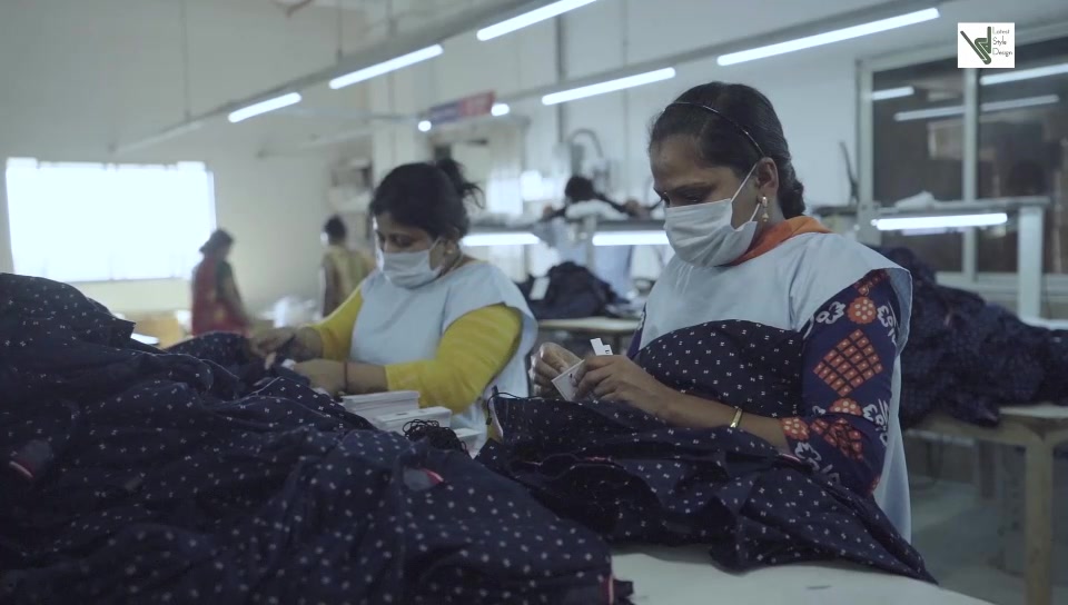 Checking and production oversight in actual factory video